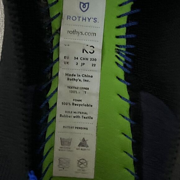 Rothy’s The Kids Loafer Size 3 - Picture 5 of 9